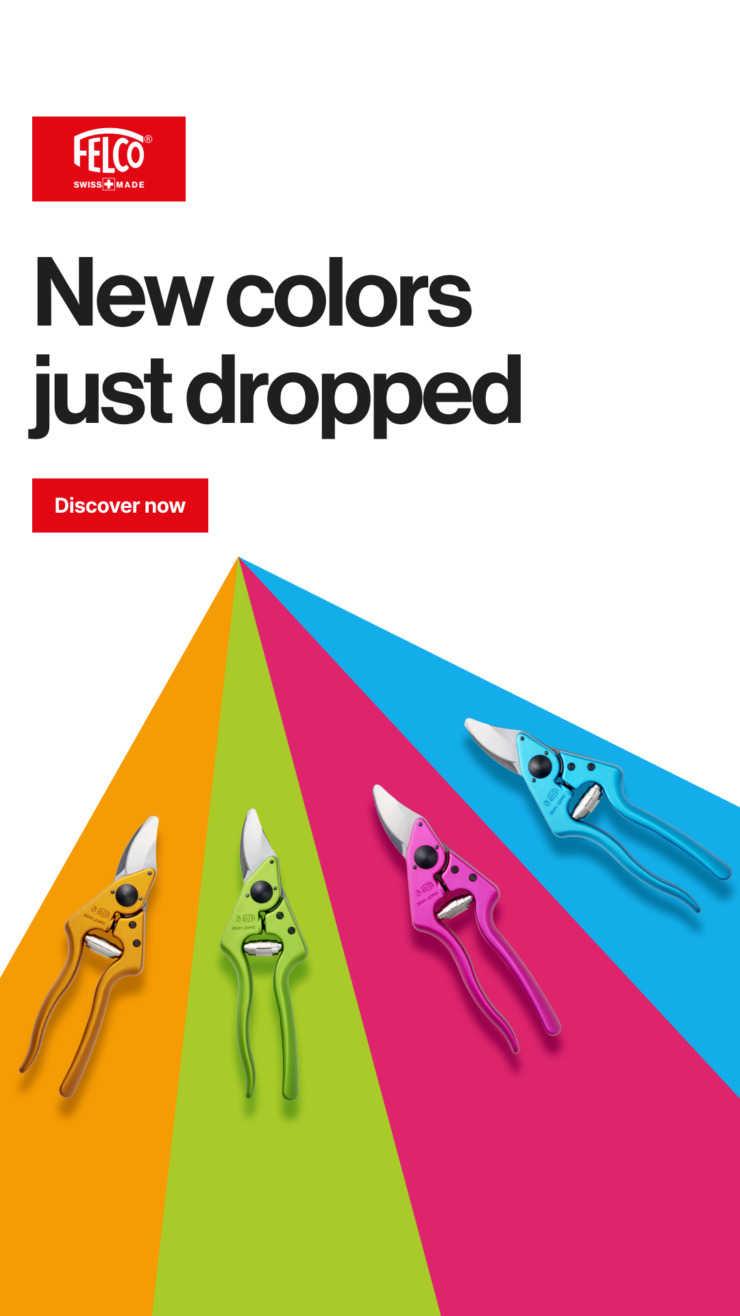New colors just dropped global launch card