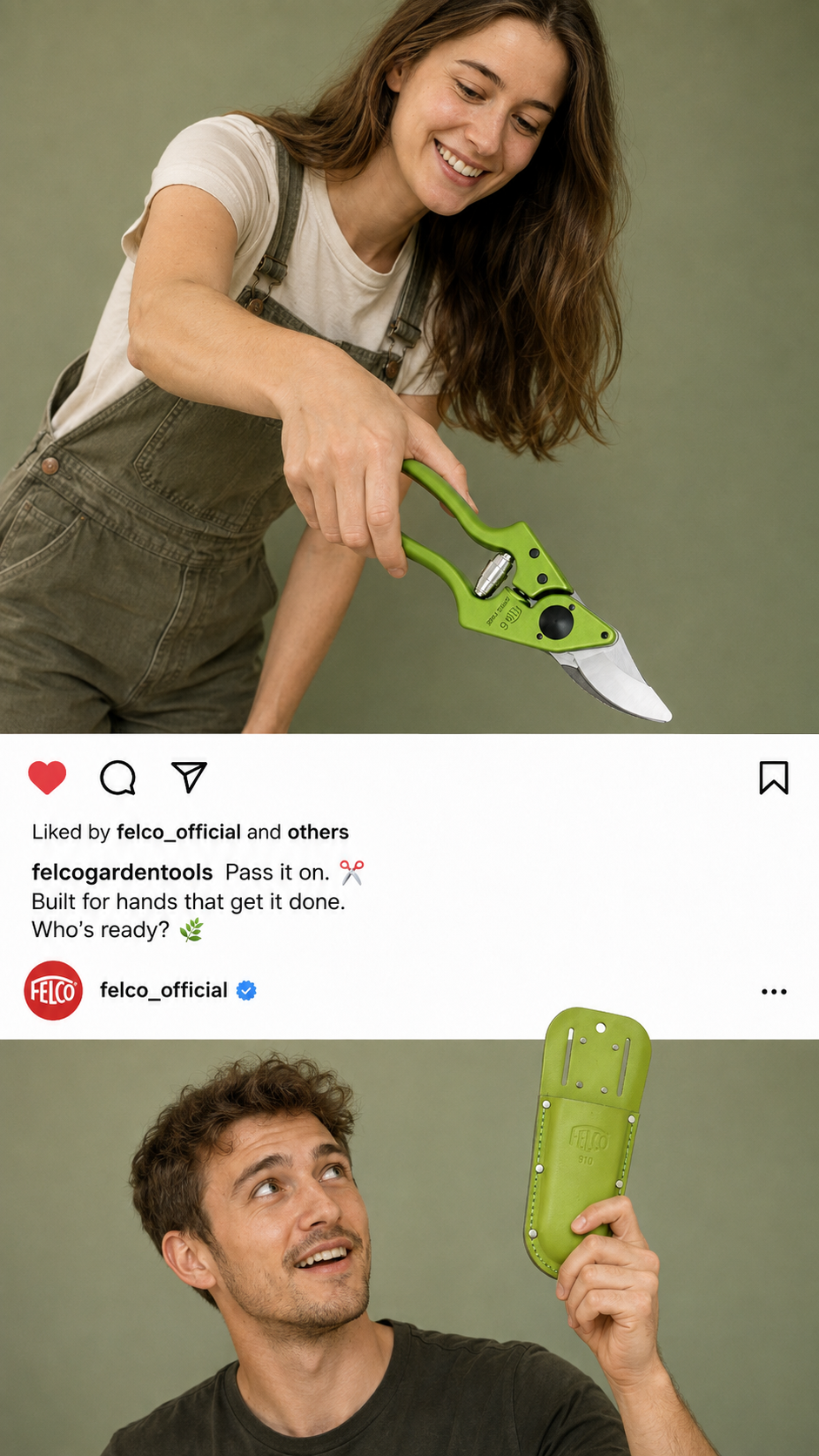 Instagram feed direction reference three